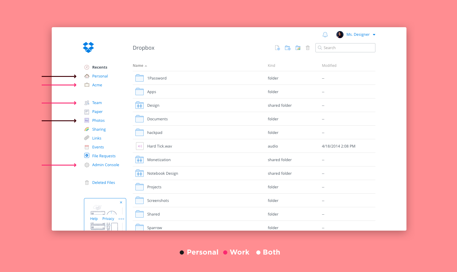 i have dropbox business but it shows personal i have dropbox business but it shows personal